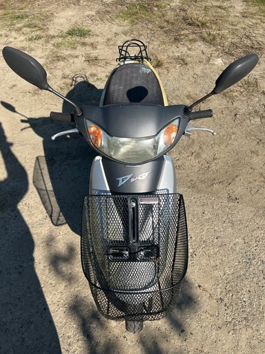 廃車 下取り 無料 処分 買取 回収 可 OK 自賠責R7年7月迄付 ディオ 走行OK キャブ・燃焼内室清掃 バッテリー上がり