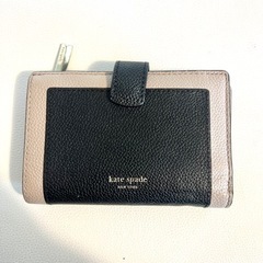【500円】　ケイトスペード　二つ折り財布