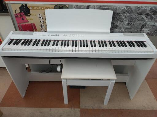 ★ジモティー割引有★ YAMAHA 電子ピアノ 88鍵盤 P-105 椅子付き 中古品
