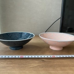 白山陶器　平茶碗　森正洋の平形めし茶わん