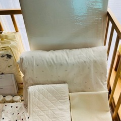 【決定しました】ベビーベッド 大和屋 yamatoya 一式 セット まとめ売りの画像