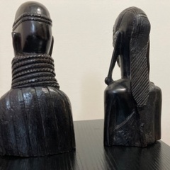 マサイ手彫り　直輸入　ケニアにあるマーケットで購入の画像