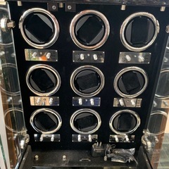 【ジャングルジャングル岸和田和泉インター店】ジャンク品 ユーロパッション ウォッチワインディングBOX 9本機 FWD-9101EB 和泉市 堺市 岸和田市 泉大津市 高石市 泉北郡熊取町の画像
