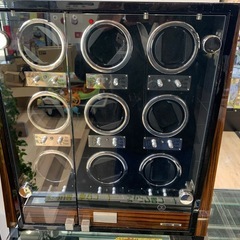 【ジャングルジャングル岸和田和泉インター店】ジャンク品 ユーロパッション ウォッチワインディングBOX 9本機 FWD-9101EB 和泉市 堺市 岸和田市 泉大津市 高石市 泉北郡熊取町の画像