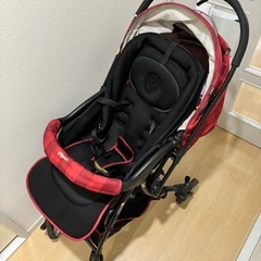 【レインカバー付】Pigeon ベビーカー Runfee RA7の画像