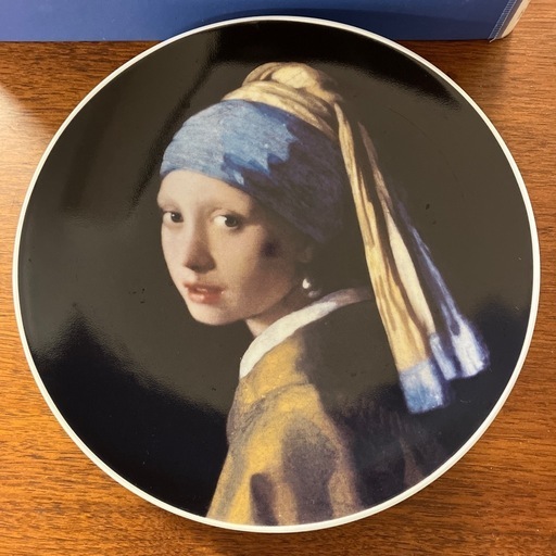 フェルメール作品の飾り皿