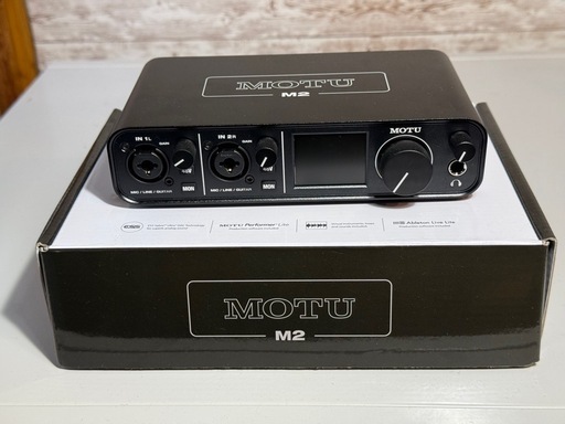 MOTU M2 オーディオインターフェース