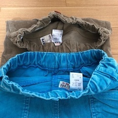 コーデュロイパンツ細め　2点セット　MPS、JUNK STORE 　140の画像