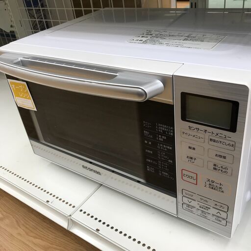 ★ジモティ割あり★ アイリスオーヤマ   オーブンレンジ   18年製 動作確認／クリーニング済み KJ6877