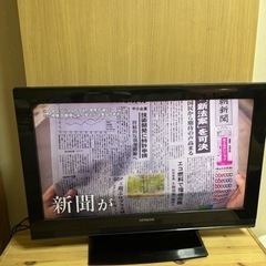 HITACHI　テレビ　32型　ジャンク