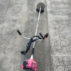 受け渡し済み草刈機 エンジン焼け？