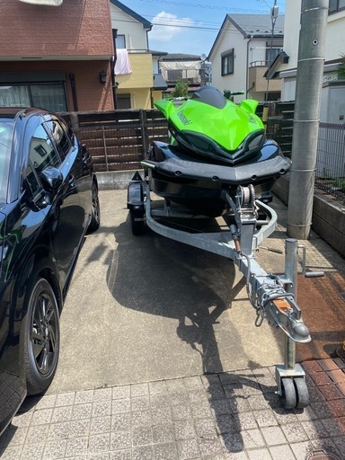 KAWASAKI ultra310トレーラーセット