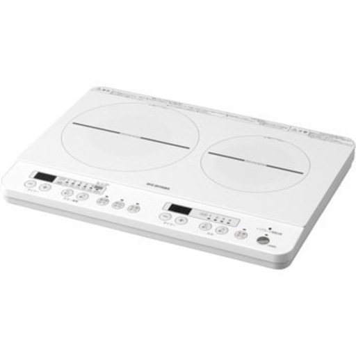 【IH2口コンロ】アイリスオーヤマ