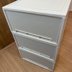 KEYUCA (ケユカ) Clotze 収納ケース (W44×D55×H24cm) の画像