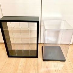 コレクションケース ガラスディスプレイキャビネット フィギュアケース 前面ガラス 幅34×奥行30×高さ116cm ホワイト (ZED)  南多摩のオフィス用家具《棚》の中古あげます・譲ります｜ジモティーで不用品の処分