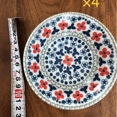 セリア 北欧風の小皿4点セット