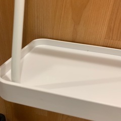 飾り棚★ホワイト★タオルハンガー活用にの画像