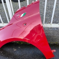 フィアット500 1.4 16V 左フェンダー　前期　赤　中古