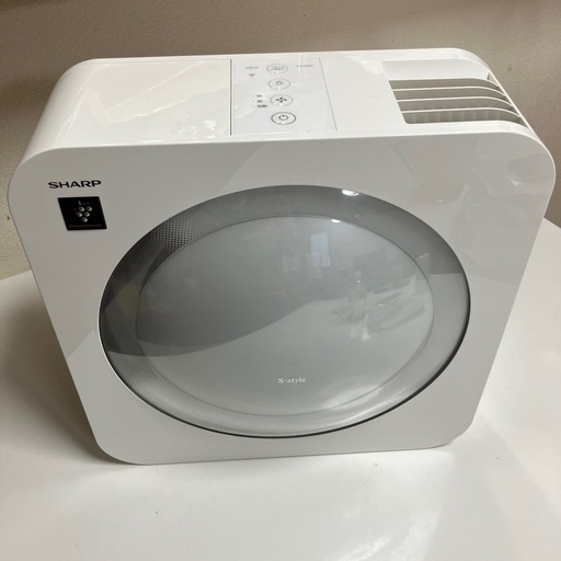 シャープ S-style 高濃度プラズマクラスター搭載 加湿器 ホワイト HV-EX30-W