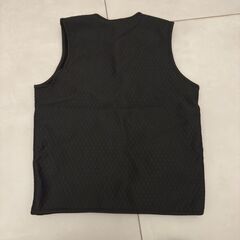 電熱ベスト 加熱ベスト ヒートジャケット Lサイズ + モバイルバッテリーの画像