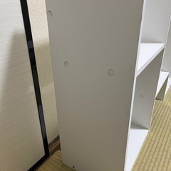棚　収納家具　ホワイト　の画像