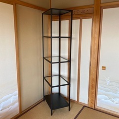 【お値下げ】IKEA ヴィットショー ガラス棚 シェルフ VIT...