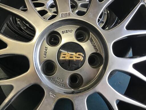 ★2018年限定品★　BBS（ﾋﾞｰﾋﾞｰｴｽ）  ［LM247］　LM　2018　Limited Edition  + BRIDGESTONE（ﾌﾞﾘﾁﾞｽﾄﾝ） ALENZA RE001　4本セット