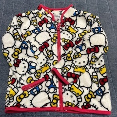 サイズ80 キティちゃん フリース　アウター　