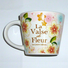 【送料無料】 きれいな マスコット コップ ⑧ 花のワルツ 取っ手ありの画像