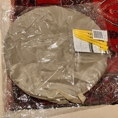 新品未使用　ワンタッチサンシェードテント　ベージュの画像