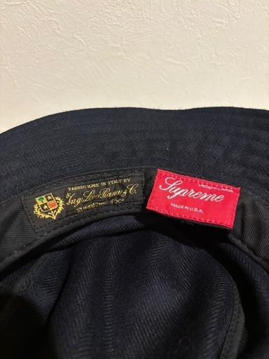 Supreme 14AW Wool Herringbone Crusher