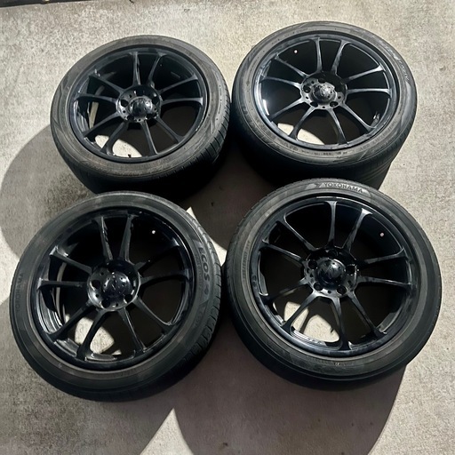 5ZIGEN INPERIO 　17インチ ホイール タイヤセット