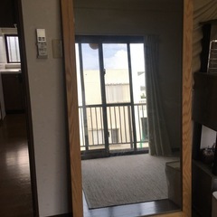 ☆急募本日中☆  鏡 姿見 大きめ(高さ約180cm) 宮古島

