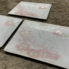 七宝焼　プレート　3枚セットの画像