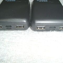 10000mAhx2個セット [PSE認証済] DEEP POWER モバイルバッテリー リチウムポリマー の画像