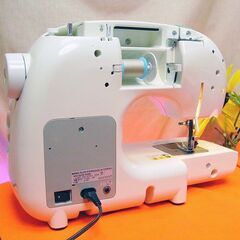 【◆軽くて使いやすい◆アックスヤマザキ◆コンパクトミシン】整備済み品 現品管理番号：s1112_02wの画像
