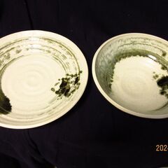 美濃焼：和皿2枚セット(菜箸付き)