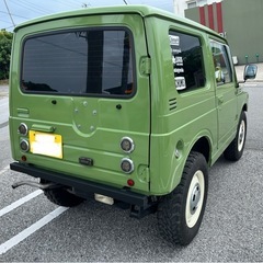 JA11改　ジムニー　4WD切替　社外キーレス取付の画像