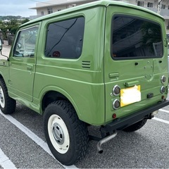 JA11改　ジムニー　4WD切替　社外キーレス取付の画像