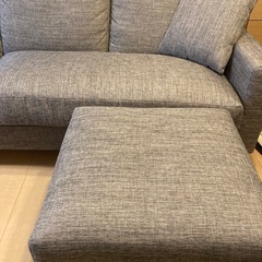 ニトリ　三人掛け　ソファの画像