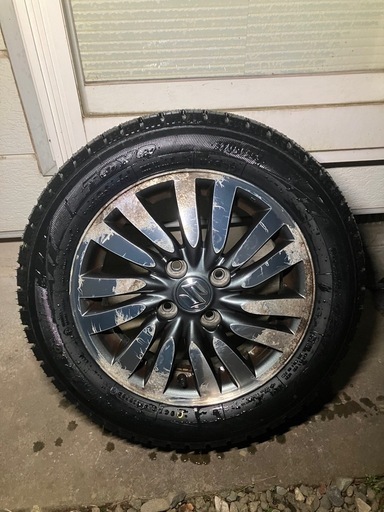 ほぼ新品165 65 14 ホイール付き　4本セット