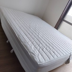配達可【ダブルベッド】【無印良品】【管理番号11311】