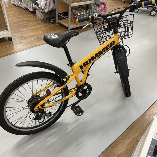 新生活応援フェア！期間限定の特別値下げ！ R604 ☀️ 子供用自転車★HUMMER★外装6段★LEDオートライト★22インチ