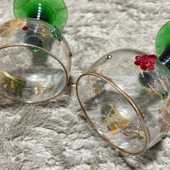 フランス　LUMINARC(リュミナルク)  ワイングラス　葡萄の画像