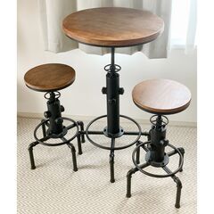 バーテーブル&チェアセット