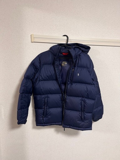 Polo Ralph Lauren ネイビー ダウンコート 子供用Lサイズ