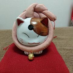 希少！道楽堂 猫舎本舗陶器の貯金箱  ✕4の画像