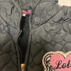 子供上着👩🏻Love lolly 中モコモコ ダウンジャケット 150サイズの画像