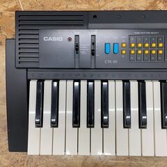 CASIO カシオ 電子キーボード CTK-50 鍵盤 電子ピアノ 楽器　幅76.5cm×奥行き27cm×高さ8cmの画像
