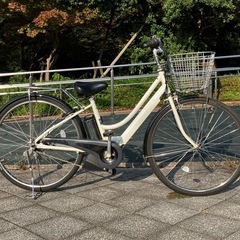 ヤマハ電動アシスト自転車　パス　シティ　エルファイブ　２７型